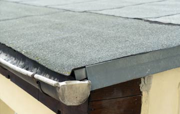 repair or replace Llanteg flat roofing?